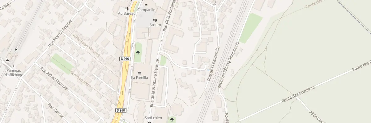 Plan du 9C Rue de la Fontaine Henri IV à Chaville