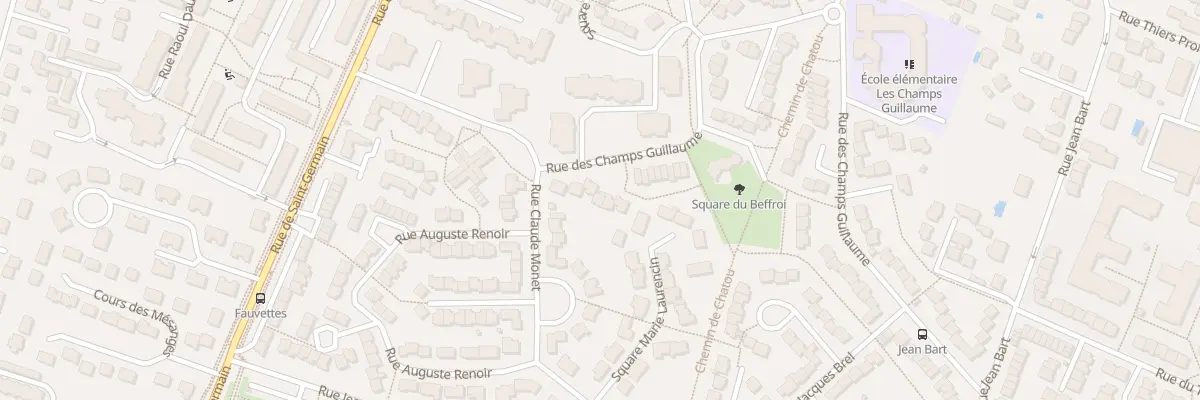Plan du 27 Rue des Champs Guillaume à Cormeilles-en-Parisis