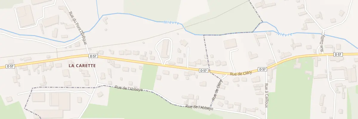 Plan du 104 Rue du Gen Leclerc à Pernois