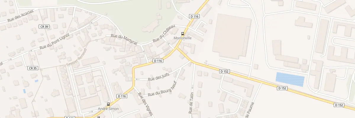 Plan du 13 Rue de la Libération à Bruyères-le-Châtel