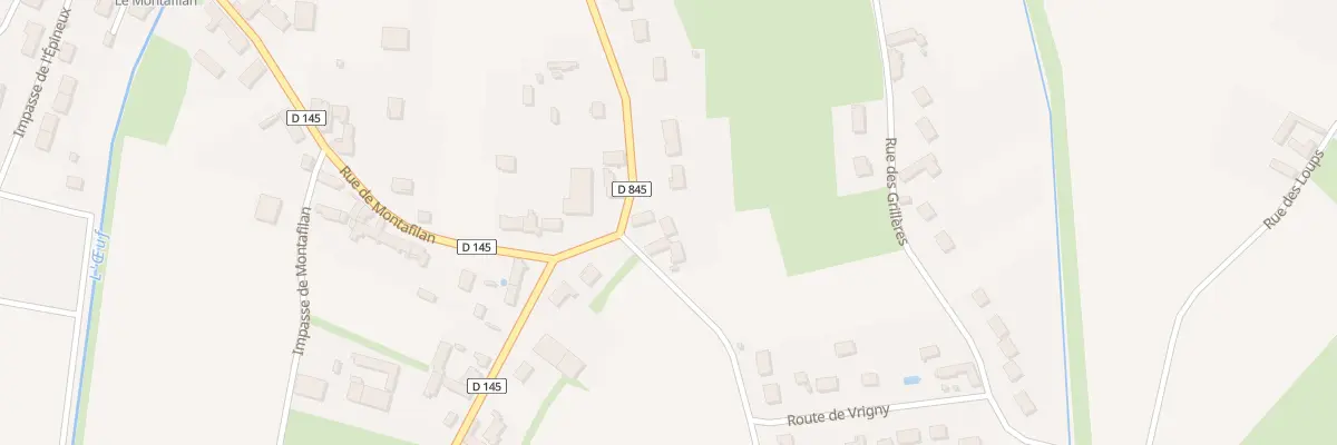 Plan du 1 Rte de Vrigny à Mareau-aux-Bois