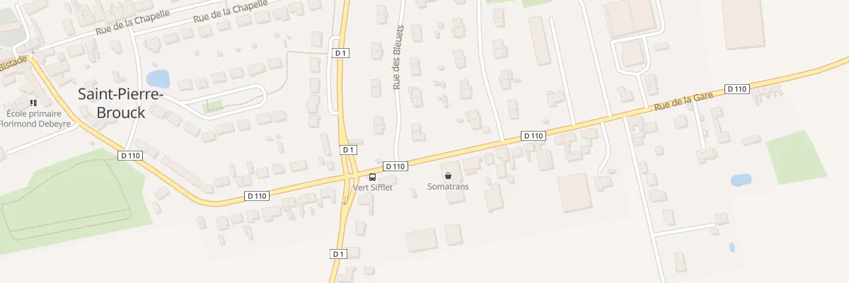 Plan du 2 Rue des Bleuets à Saint-Pierre-Brouck