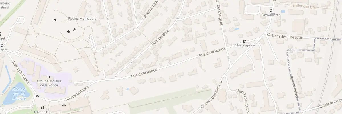 Plan du 45 Rue de la Ronce à Ville-d’Avray