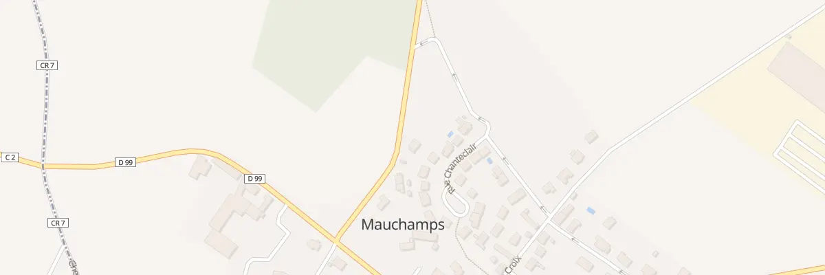 Plan du 7 Rte de St Sulpice à Mauchamps