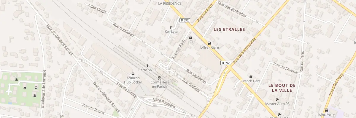 Plan du 4 Av Foch à Cormeilles-en-Parisis