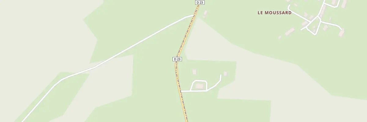 Plan du 3 Le Moussart à Poussanges