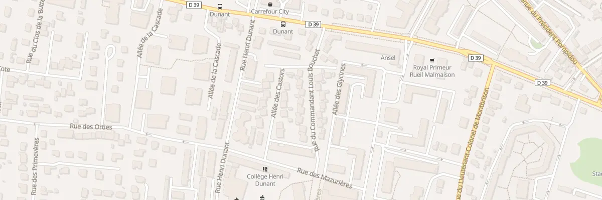 Plan du 10 Rue du Cdt Louis Bouchet à Rueil-Malmaison