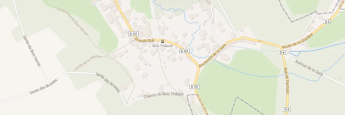 Plan du 3 Gr Grande Rue à Valmondois