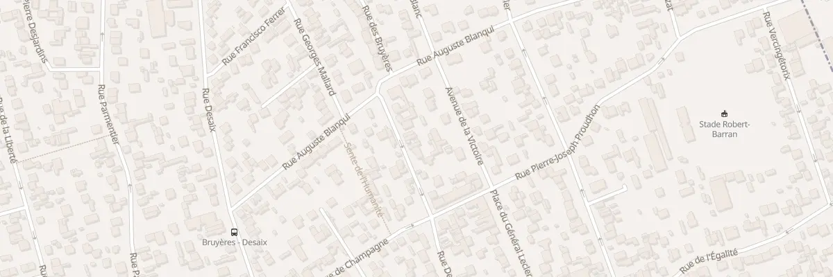 Plan du 54 Rue Denis Papin à Houilles
