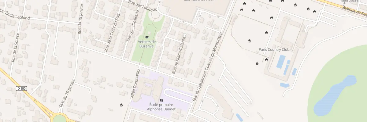 Plan du 7 Rue de Marie Galante à Rueil-Malmaison