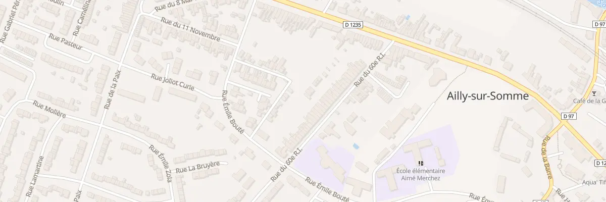 Plan du 39 Rue du 60 Eme R.I. à Ailly-sur-Somme