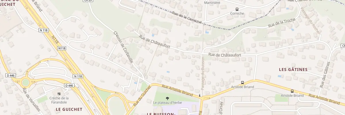 Plan du 45 Rue de Châteaufort à Orsay
