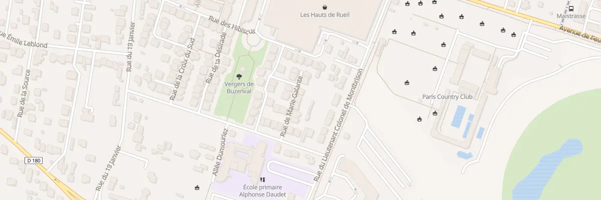Plan du 11 Rue de Marie Galante à Rueil-Malmaison