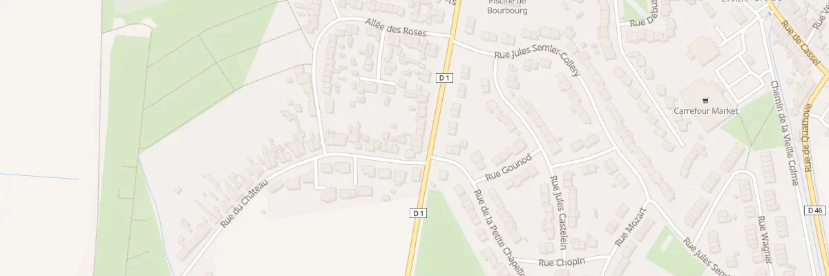 Plan du 114 Rue Jean Varlet à Bourbourg