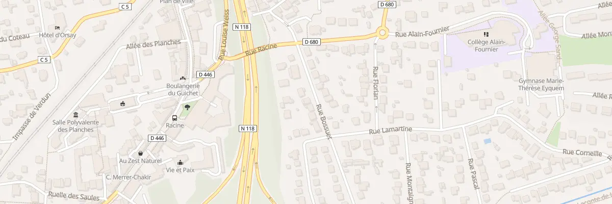 Plan du 31 Rue Bossuet à Orsay