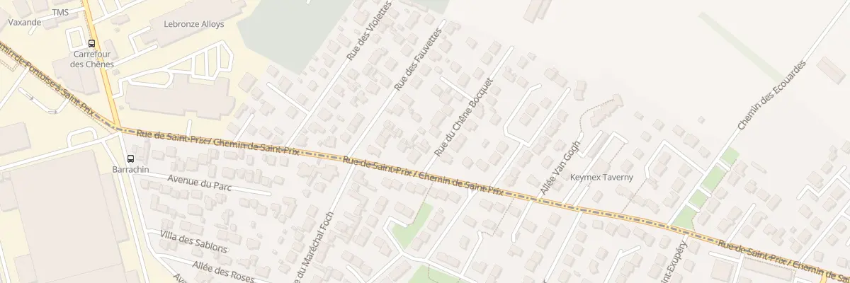 Plan du 5 Rue du Chêne Bocquet à Taverny