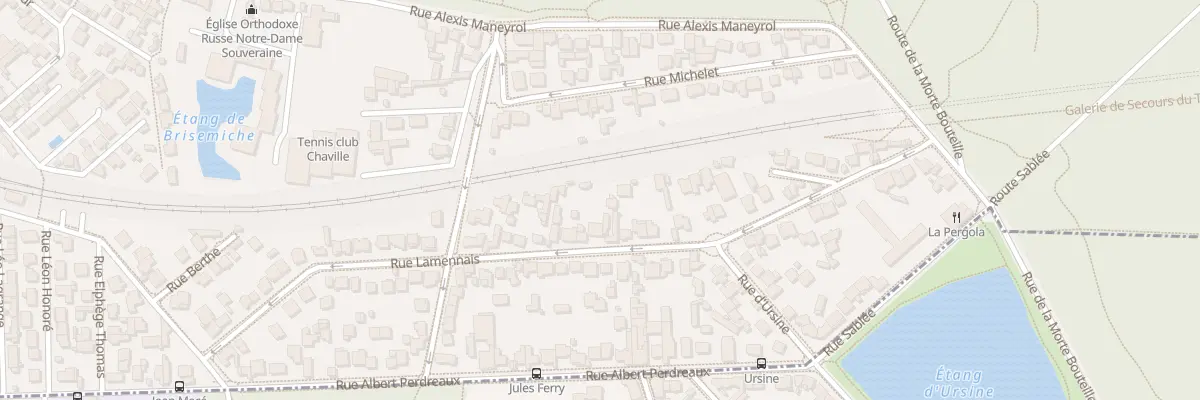 Plan du 51 Rue Lamennais à Chaville