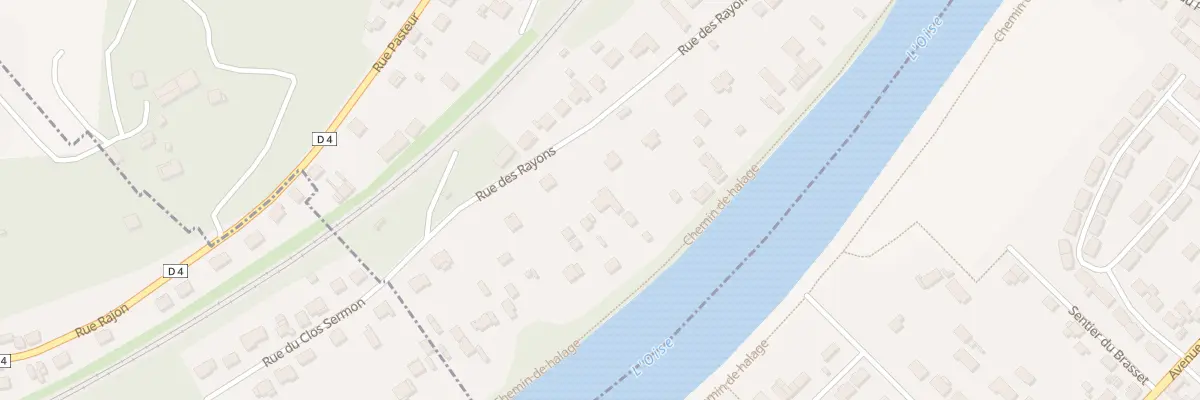 Plan du 113 Rue des Rayons à Butry-sur-Oise