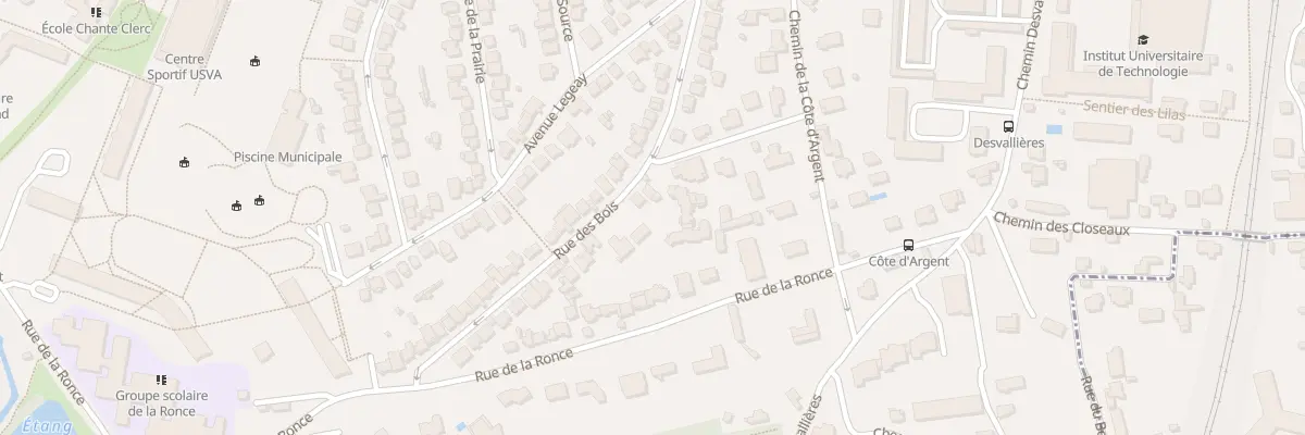 Plan du 21 Rue des Bois à Ville-d’Avray