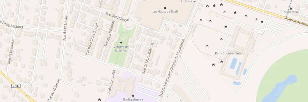 Plan du 15 Rue de Marie Galante à Rueil-Malmaison
