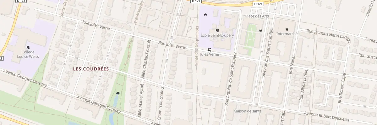 Plan du 12 Rue Jules Verne à Cormeilles-en-Parisis