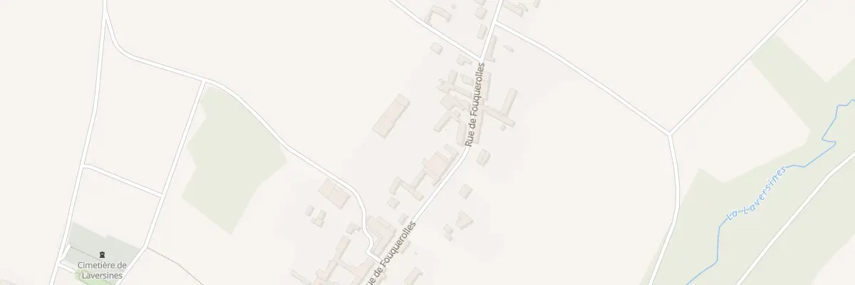 Plan du 2 Rue de Fouquerolles à Laversines