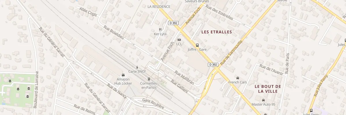 Plan du 18 Rue Malibran à Cormeilles-en-Parisis