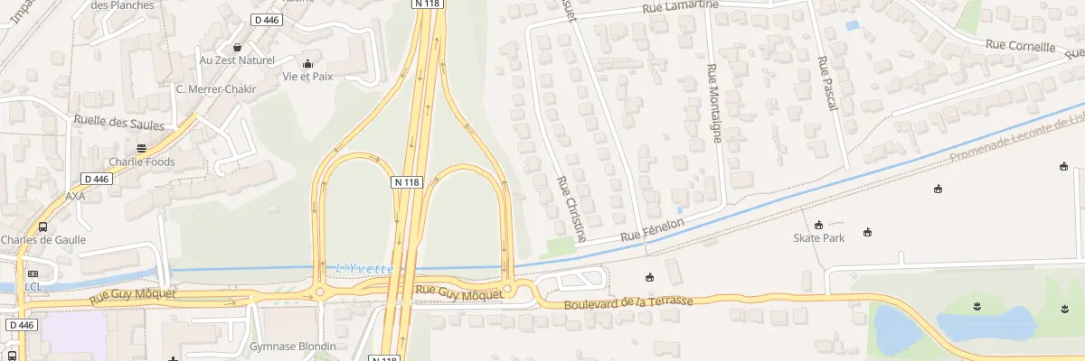 Plan du 7 Rue Christine à Orsay