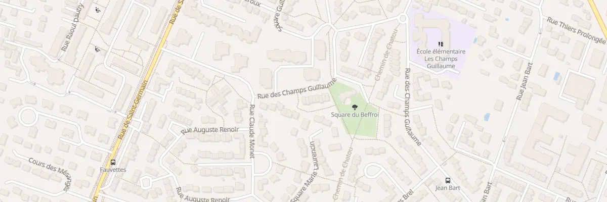 Plan du 33 Rue des Champs Guillaume à Cormeilles-en-Parisis