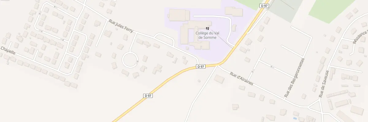 Plan du 2 Rue Jules Ferry à Ailly-sur-Somme