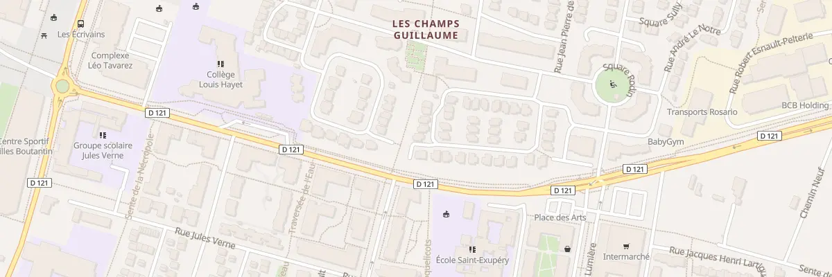 Plan du 18 Rue Germain Pilon à Cormeilles-en-Parisis