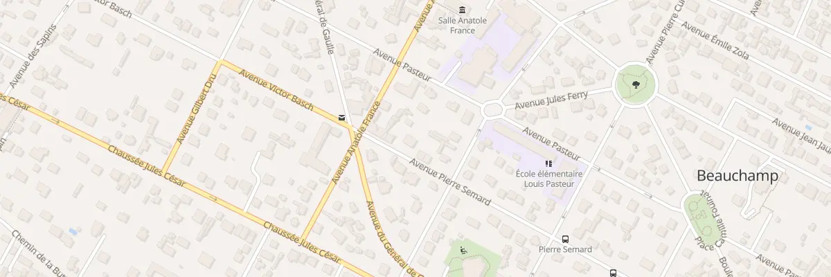 Plan du 44 Av Pierre Semard à Beauchamp