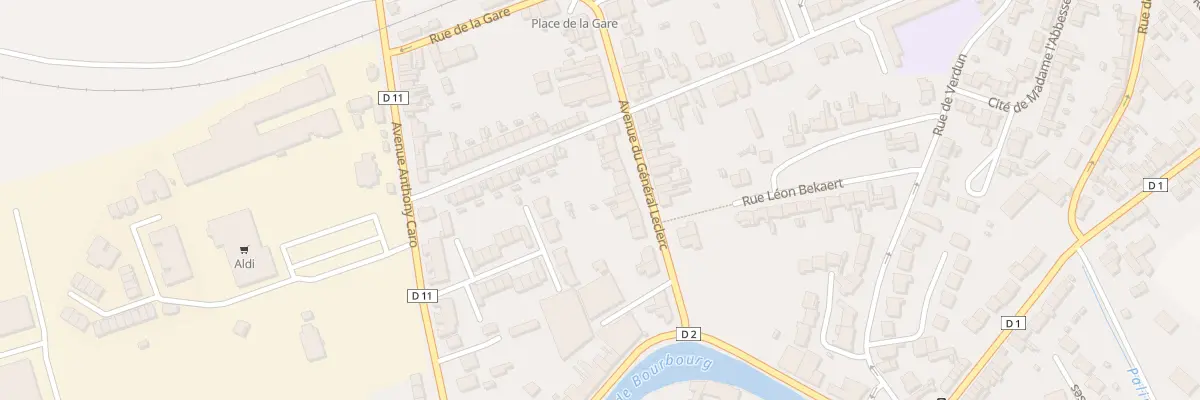 Plan du 19 Av du Général Leclerc à Bourbourg