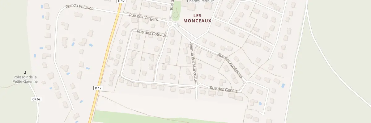 Plan du 7 Av des Monceaux à Morigny-Champigny