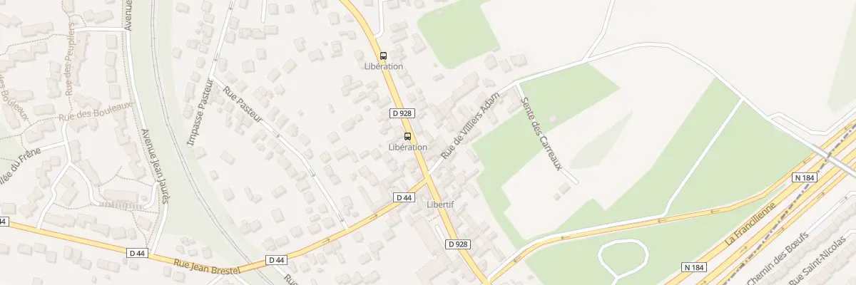 Plan du 27 Av de la Liberation à Méry-sur-Oise