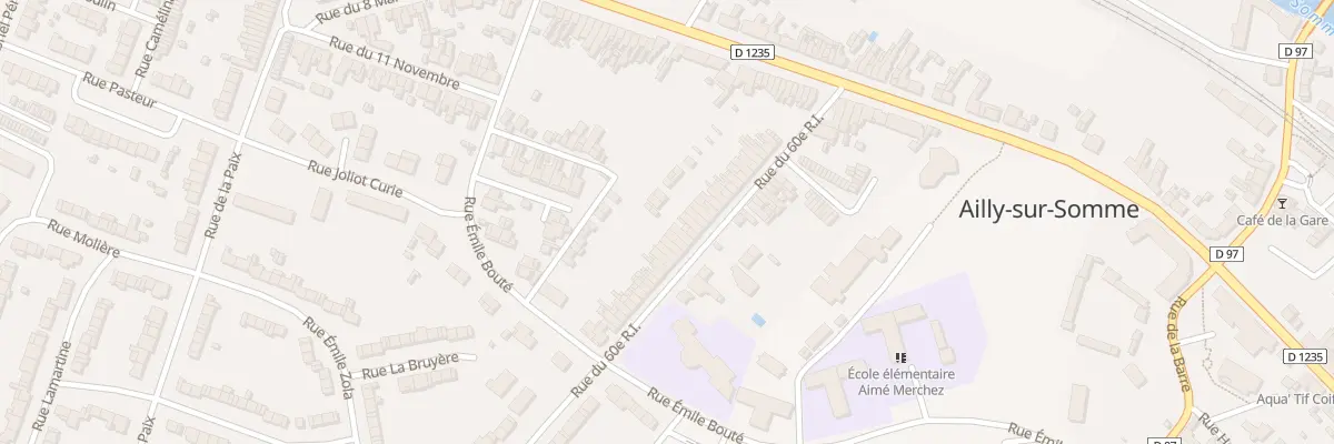 Plan du 35 Rue du 60 Eme R.I. à Ailly-sur-Somme