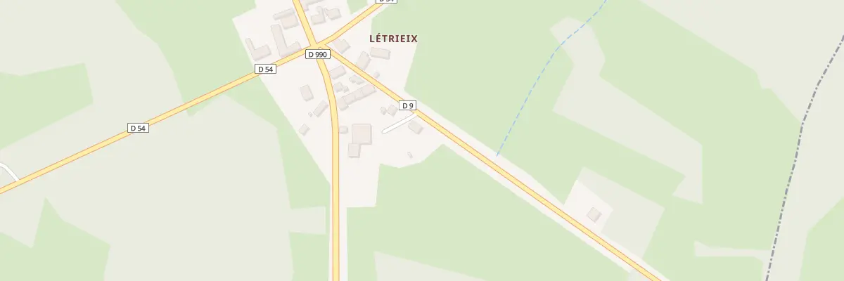 Plan du 16 Létrieix à Issoudun-Létrieix
