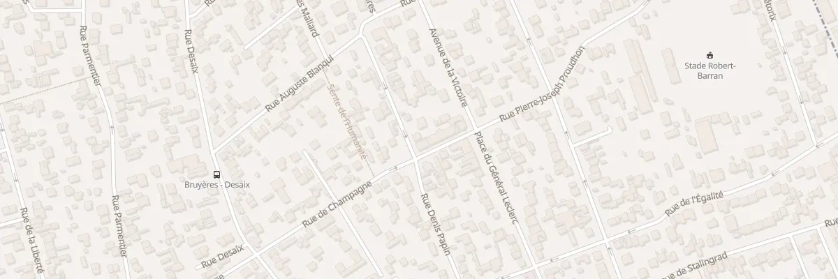 Plan du 40 Rue Denis Papin à Houilles