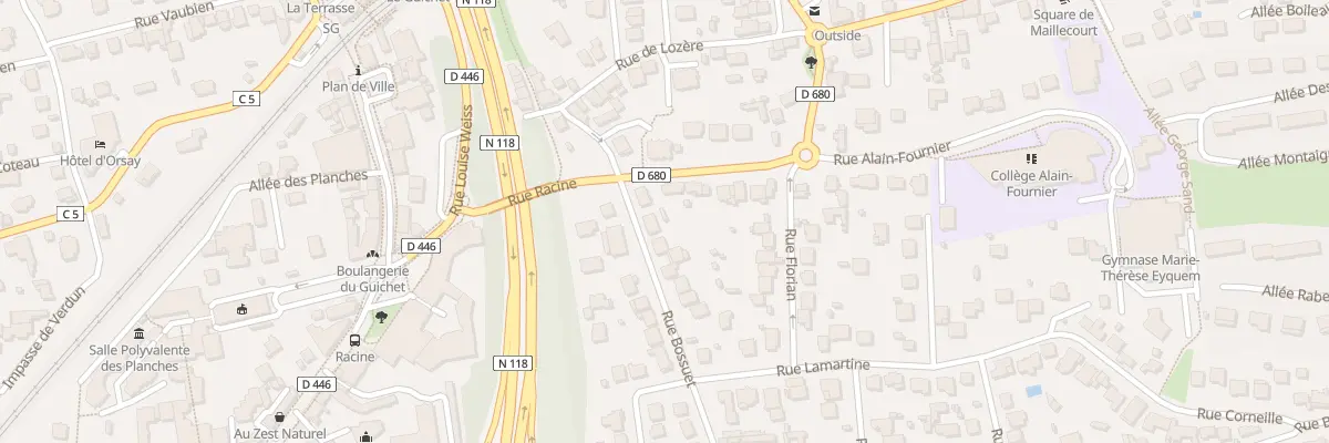 Plan du 38 Rue Bossuet à Orsay