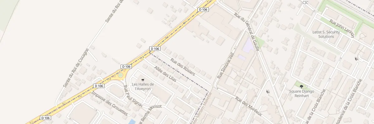 Plan du 10 Rue des Rosiers à Montigny-lès-Cormeilles