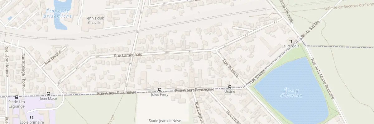 Plan du 54 Rue Lamennais à Chaville