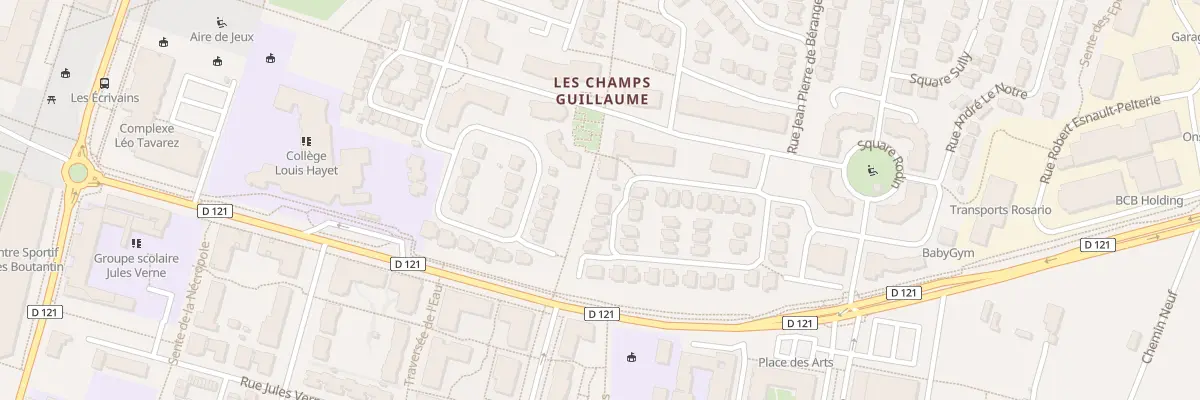 Plan du 10 Rue Germain Pilon à Cormeilles-en-Parisis