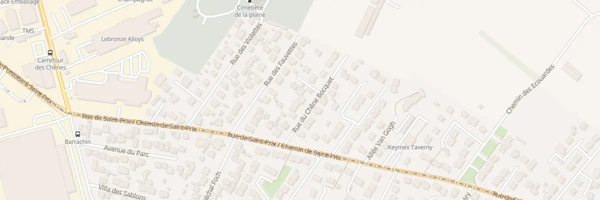 Plan du 9B Rue du Chêne Bocquet à Taverny