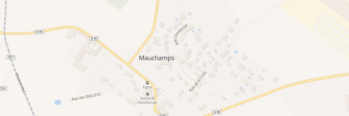 Plan du 18 Rue Chanteclair à Mauchamps
