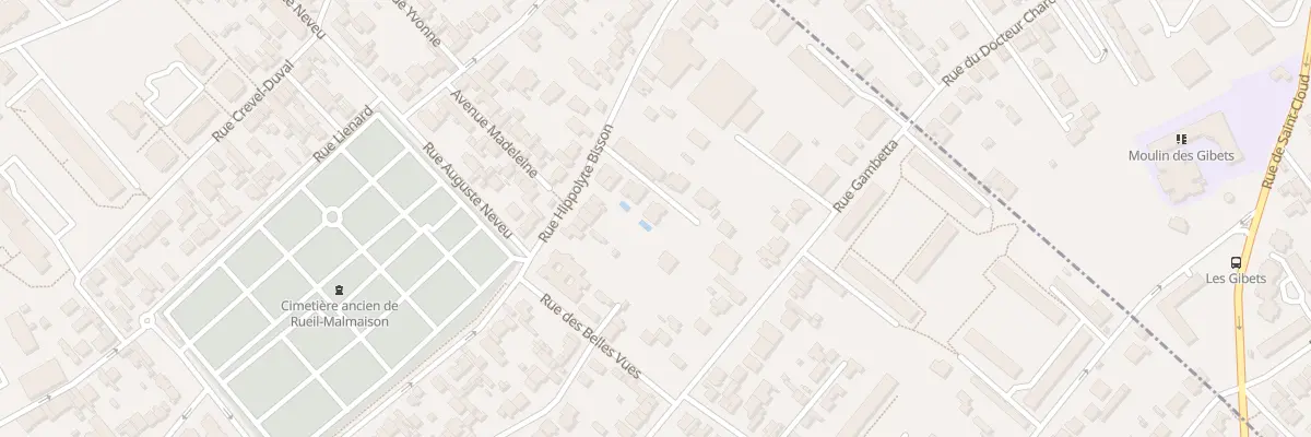 Plan du 6 All des Cypres à Rueil-Malmaison