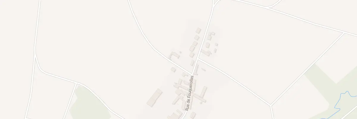 Plan du 33 Rue de Fouquerolles à Laversines