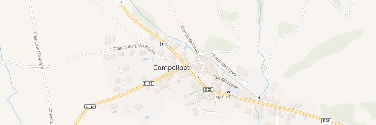 Plan du 5203 Compolibat à Compolibat