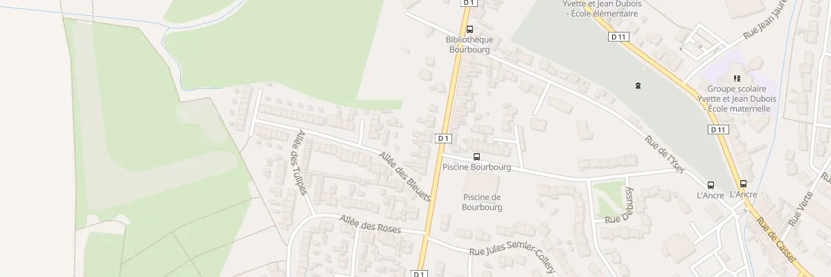Plan du 82 Rue Jean Varlet à Bourbourg
