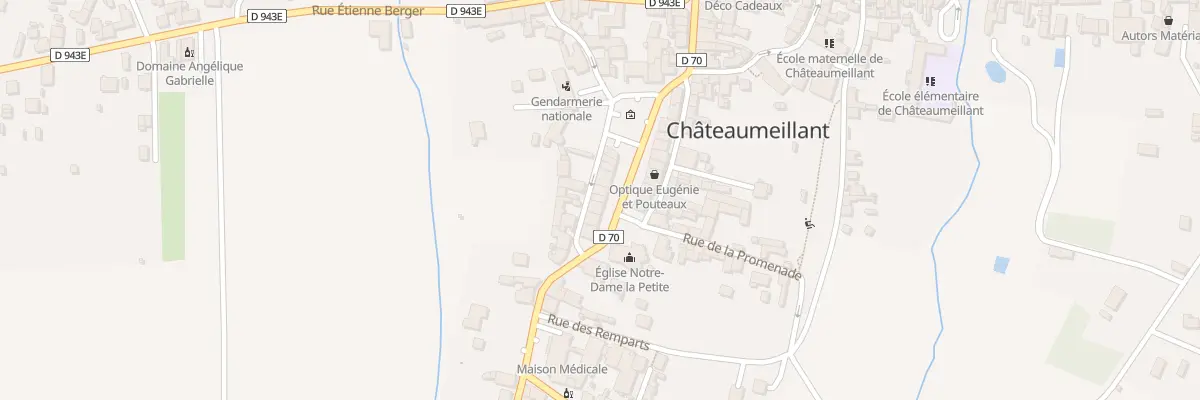 Plan du 8 Rue du Chateau au Chautay