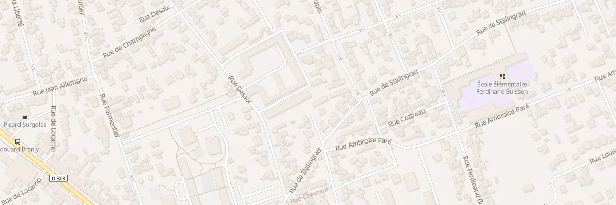 Plan du 22 Rue Desaix à Houilles